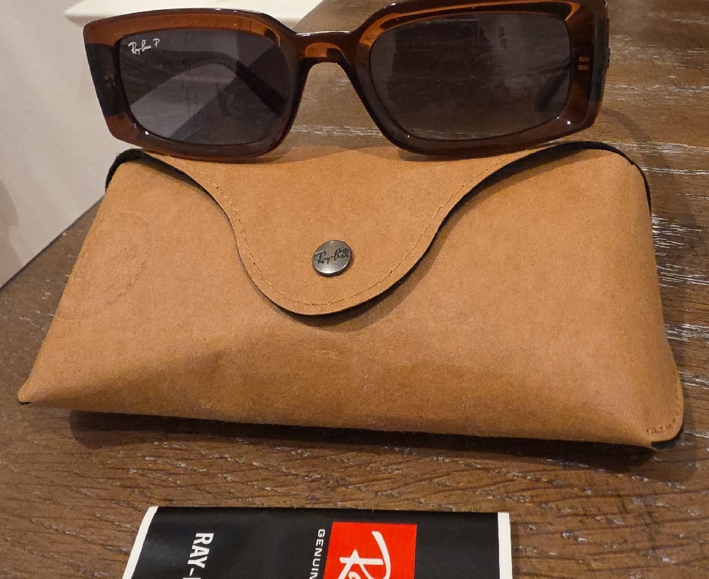 Ray-Ban Tortoise Rectangular Sunglasses - image 6